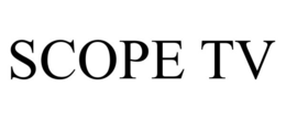 SCOPE TV trademark
