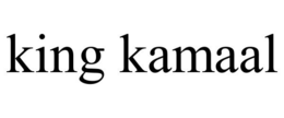 KING KAMAAL trademark