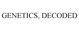 GENETICS, DECODED trademark
