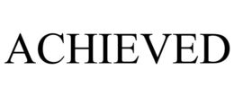 ACHIEVED trademark