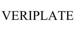 VERIPLATE trademark