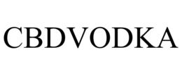 CBDVODKA trademark