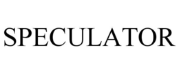SPECULATOR trademark