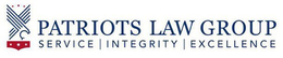 PATRIOTS LAW GROUP SERVICE | INTEGRITY | EXCELLENCE trademark