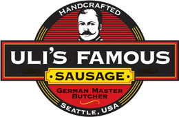 ULI'S FAMOUS · SAUSAGE · GERMAN MASTER BUTCHER HANDCRAFTED SEATTLE, USA trademark