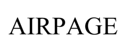 AIRPAGE trademark