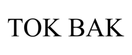 TOK BAK trademark