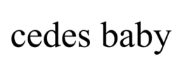 CEDES BABY trademark