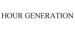 HOUR GENERATION trademark
