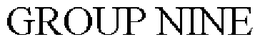 GROUP NINE trademark