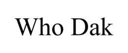 WHO DAK trademark