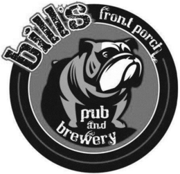 BILL'S FRONT PORCH PUB AND BREWERY trademark