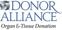 DONOR ALLIANCE ORGAN & TISSUE DONATION trademark