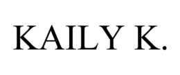 KAILY K. trademark