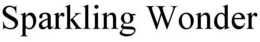SPARKLING WONDER trademark