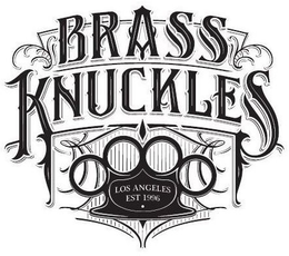 BRASS KNUCKLES LOS ANGELES EST 1996 trademark