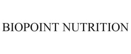 BIOPOINT NUTRITION trademark