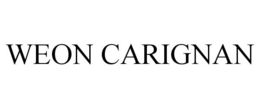WEON CARIGNAN trademark