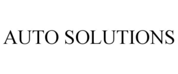 AUTO SOLUTIONS trademark