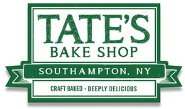 TATE'S BAKE SHOP SOUTHAMPTON, NY CRAFT BAKED · DEEPLY DELICIOUS trademark