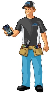 HTH HOME TECHNOLOGY HANDYMAN trademark