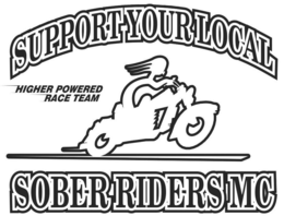 SUPPORT YOUR LOCAL SOBER RIDERS MC HIGHER POWERED RACE TEAM trademark