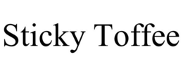 STICKY TOFFEE trademark