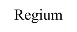 REGIUM trademark