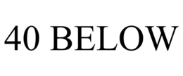 40 BELOW trademark