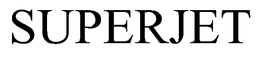 SUPERJET trademark