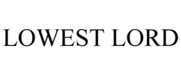 LOWEST LORD trademark