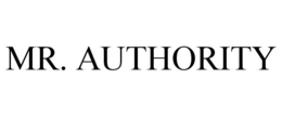 MR. AUTHORITY trademark