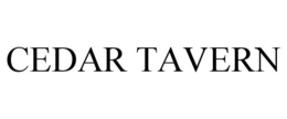 CEDAR TAVERN trademark