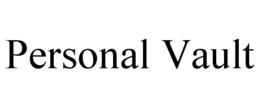 PERSONAL VAULT trademark