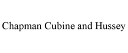 CHAPMAN CUBINE AND HUSSEY trademark