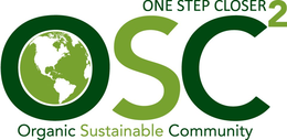 OSC2 ONE STEP CLOSER 2 ORGANIC SUSTAINABLE COMMUNITY trademark