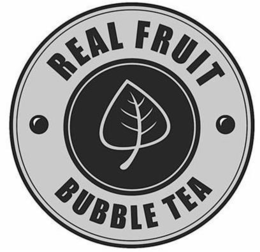· REAL FRUIT · BUBBLE TEA trademark