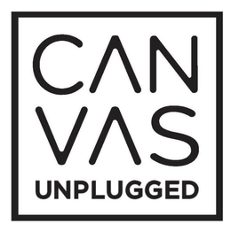 CAN VAS UNPLUGGED trademark