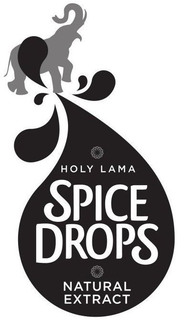 HOLY LAMA SPICE DROPS NATURAL EXTRACT trademark
