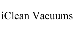 ICLEAN VACUUMS trademark