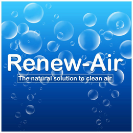 RENEW-AIR THE NATURAL SOLUTION TO CLEANAIR trademark
