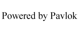 POWERED BY PAVLOK trademark