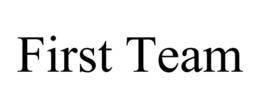 FIRST TEAM trademark