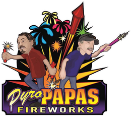 PYRO PAPAS FIREWORKS trademark