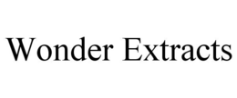 WONDER EXTRACTS trademark