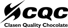 CQC CLASEN QUALITY CHOCOLATE trademark