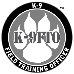 K-9FTO K-9 FIELD TRAINING OFFICER trademark