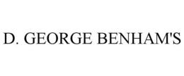 D. GEORGE BENHAM'S trademark
