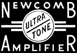 NEWCOMB ULTRA TONE AMPLIFIER trademark
