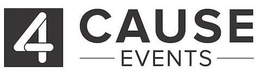 4 CAUSE EVENTS trademark